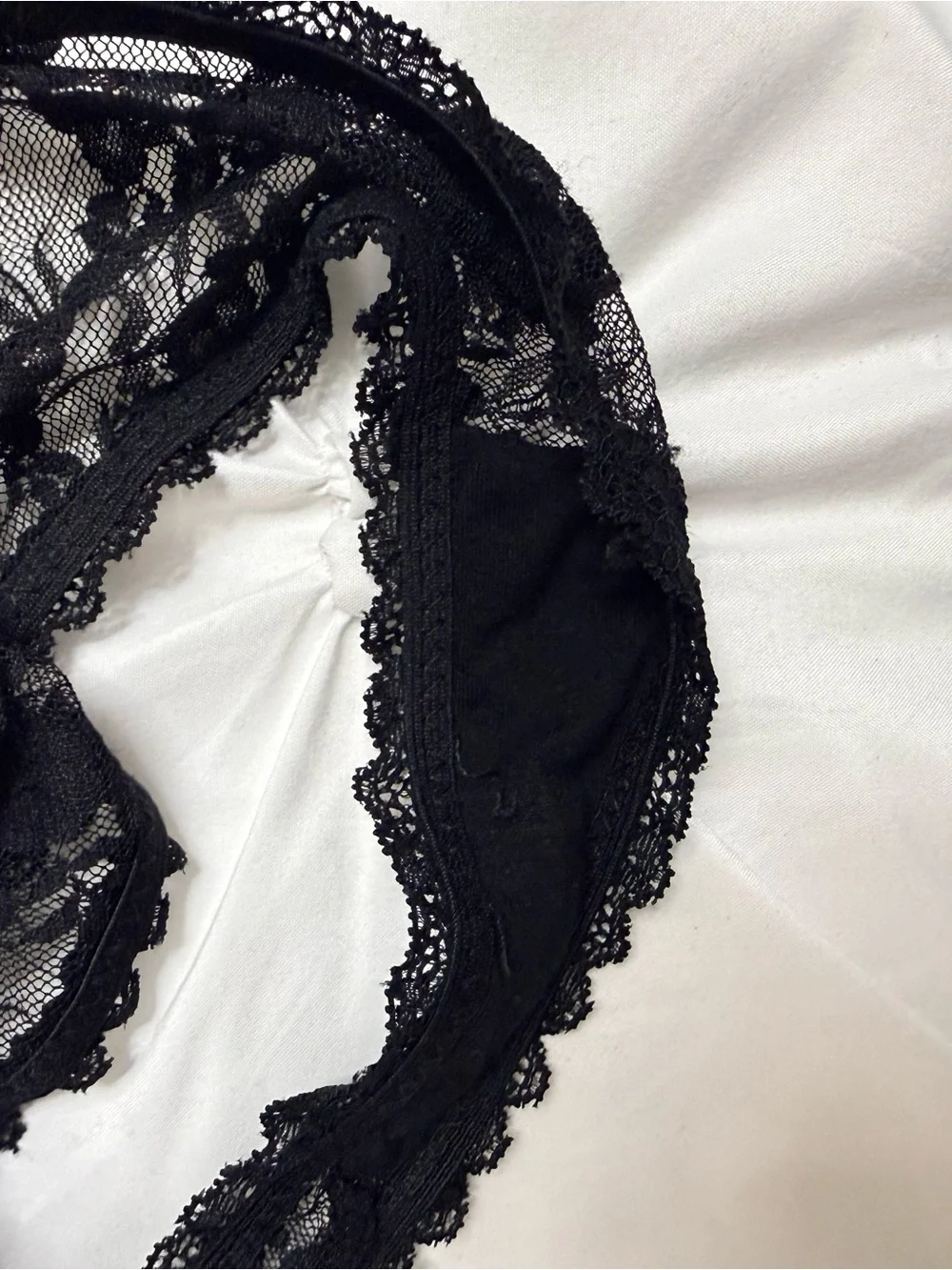 Sheer Black Lace Bodysuit with Floral Lace Panels